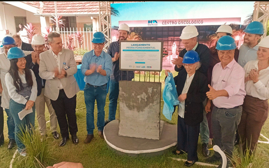 Pedra fundamental da radioterapia marca novo capítulo na saúde de Três Lagoas