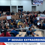 Câmara aprova atualização do Plano Diretor de Três Lagoas após sessão extraordinária com plenário lotado