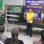 Deputado Rodolfo Nogueira reafirma aliança com Sargento Rodrigues em evento de campanha em Três Lagoas